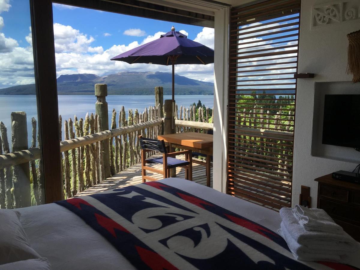 Te Whare -Lake Tarawera Tree-Top Nest מראה חיצוני תמונה