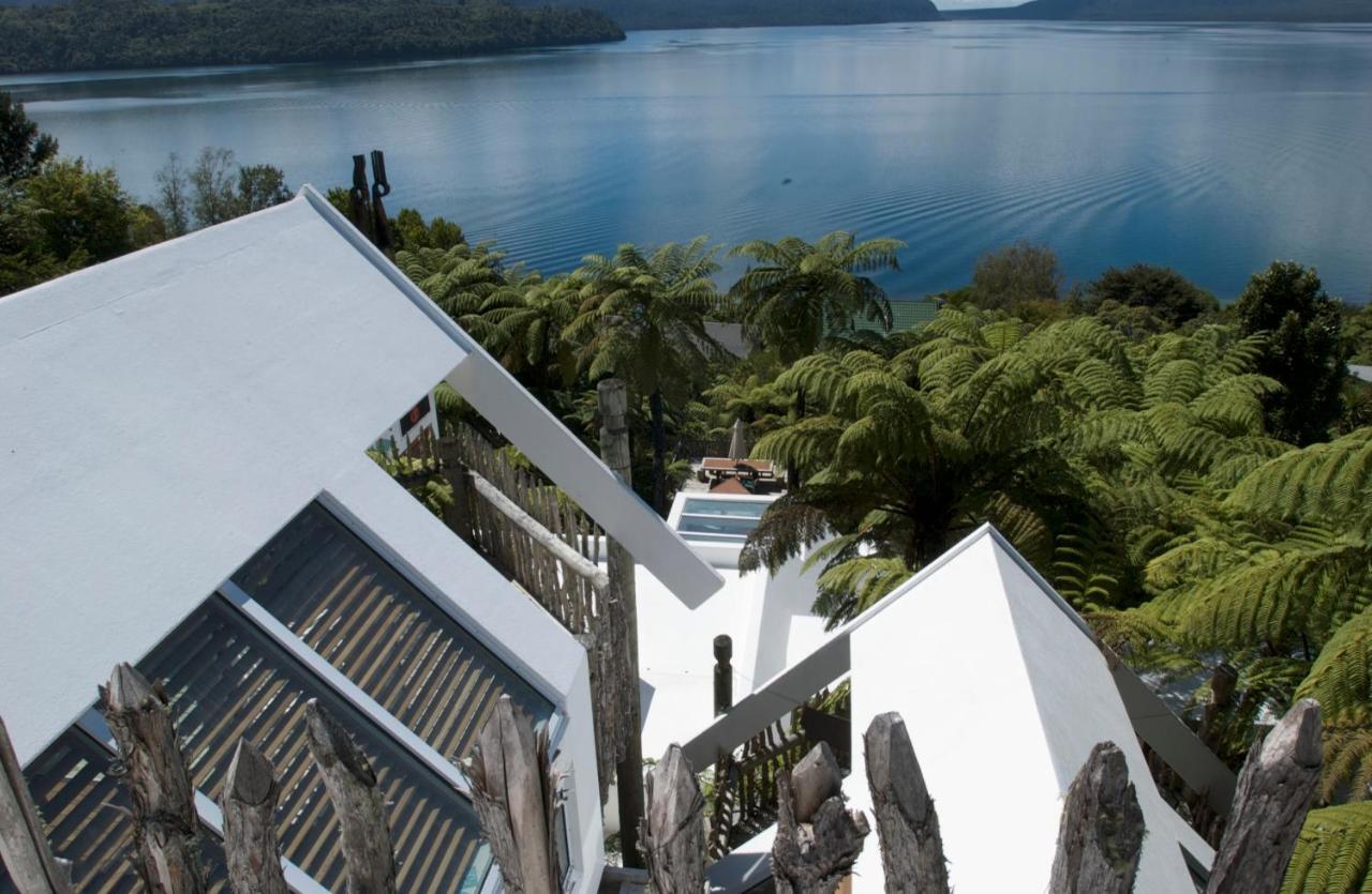 Te Whare -Lake Tarawera Tree-Top Nest מראה חיצוני תמונה